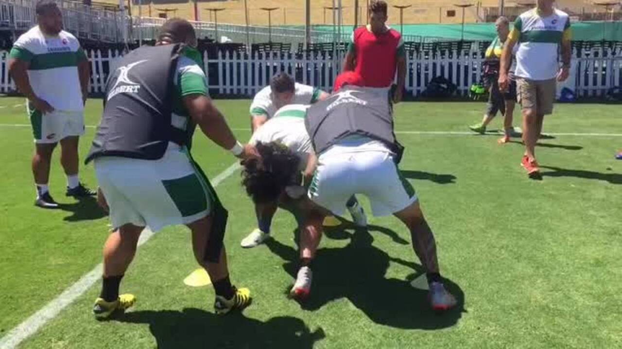 Hometown star, Eric Fry explains the difference between rugby and football