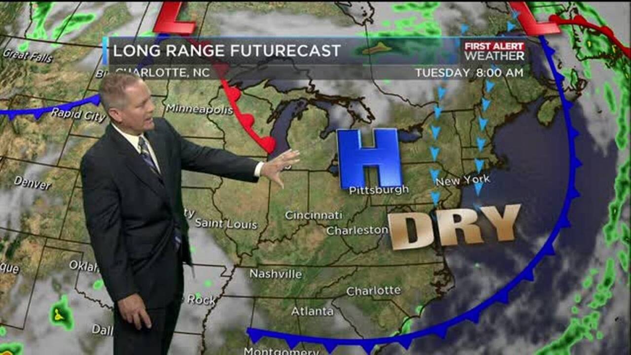 WBTV First Alert Weather forecast for 08.22.16