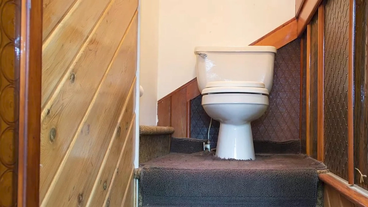 Toilet is in odd place inside Pennsylvania house for sale