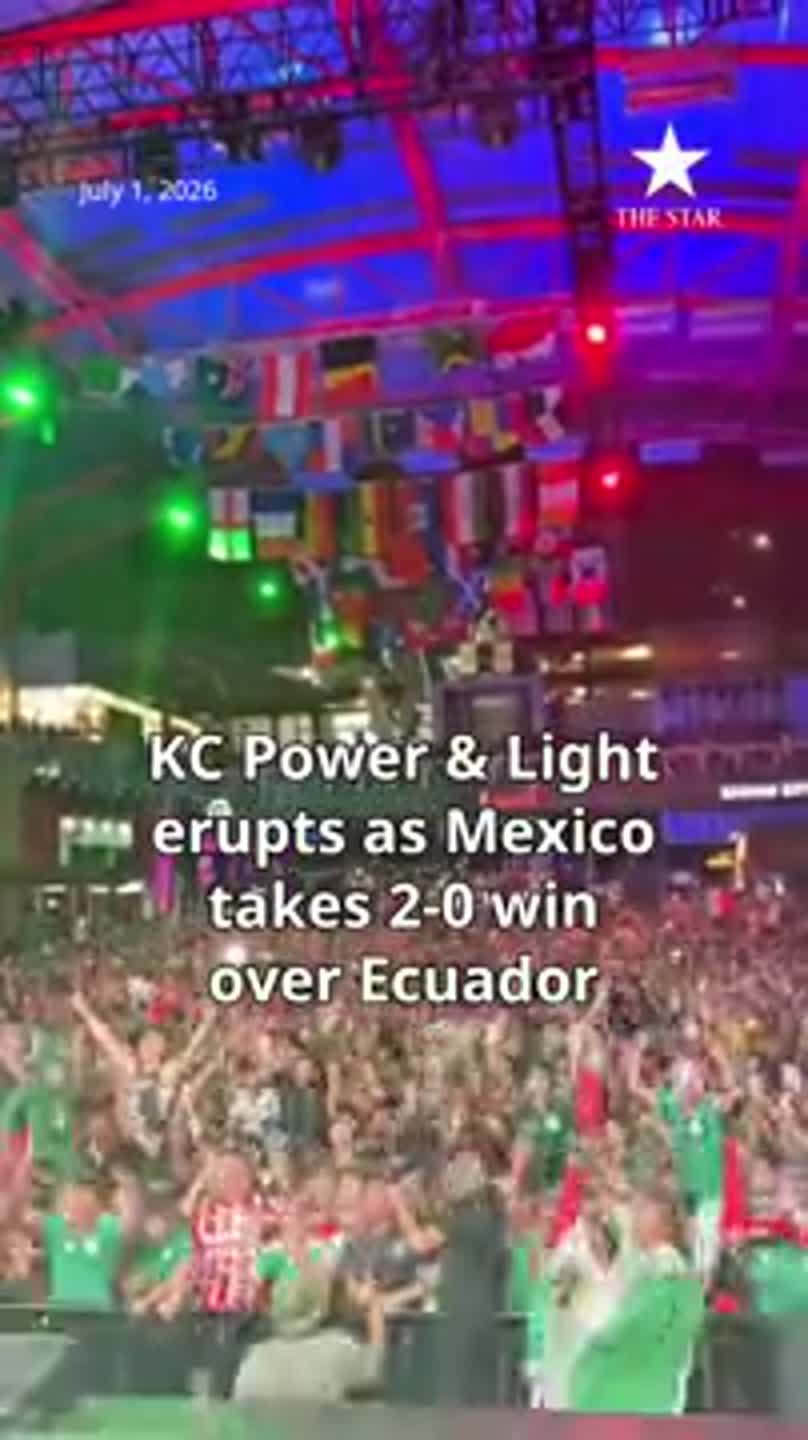 KC Power & Light erupts as Mexico takes 2-0 win over Ecuador