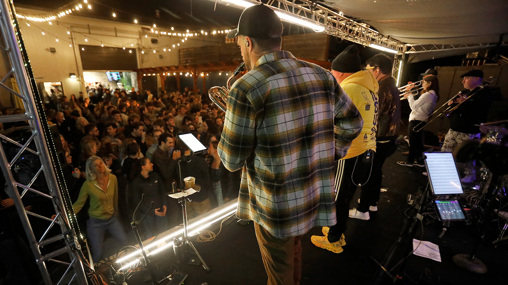 Meet SLO County’s very own all-brass cover band