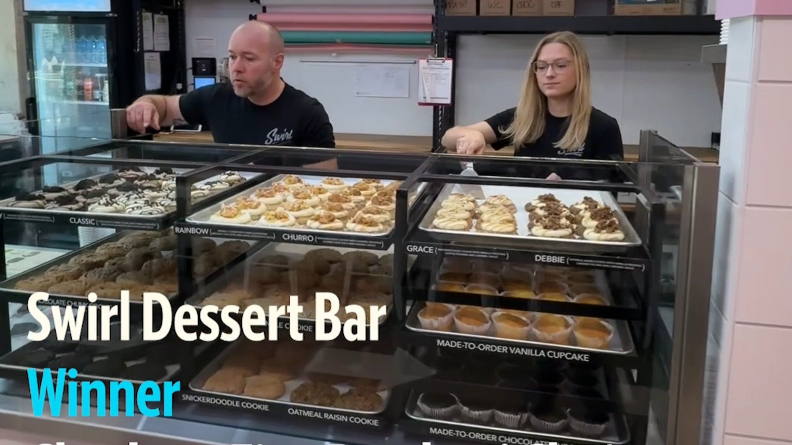 Video: CharlotteFive Readers’ Choice Best Cookies winner: Swirl Dessert Bar