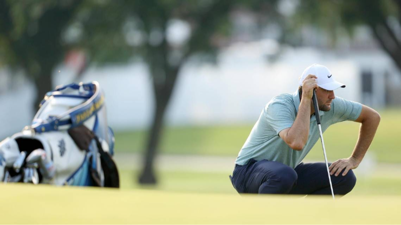 “I’m here for a reason.” Scottie Scheffler talks mindset going into Charles Schwab Challenge
