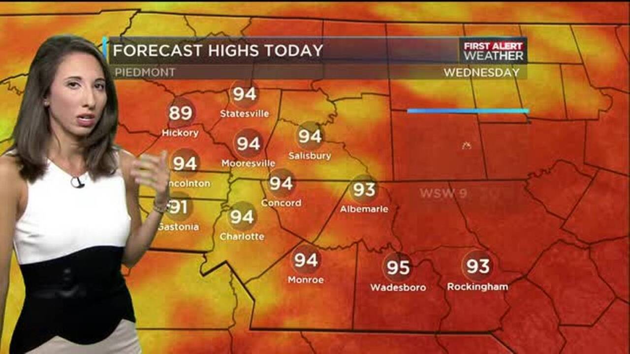 WBTV First Alert Weather forecast for 07.06.16