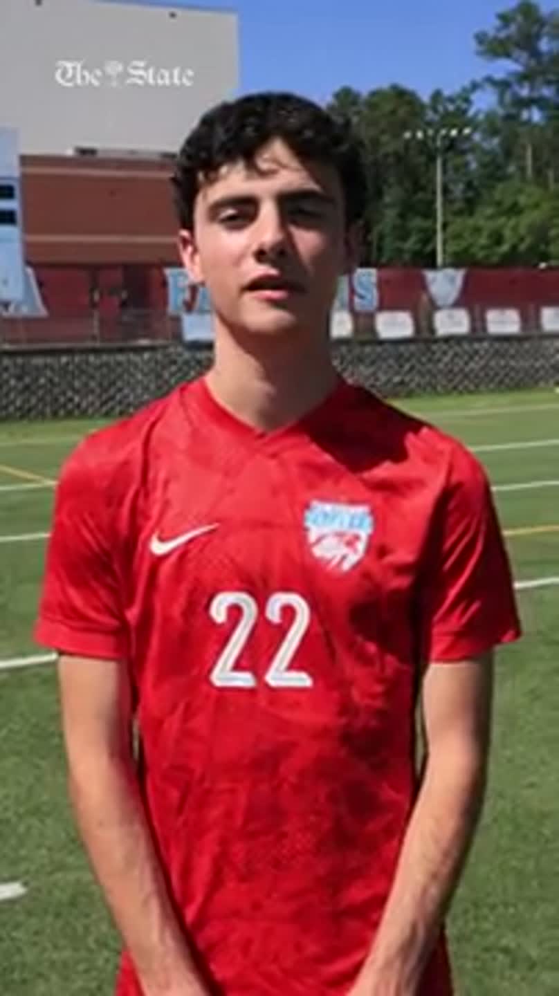 Cullen Maas, The State's Boys Soccer Player of the Year