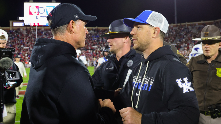 ‘Just talking some noise’: Kentucky’s Will Stein on his viral Oklahoma moment