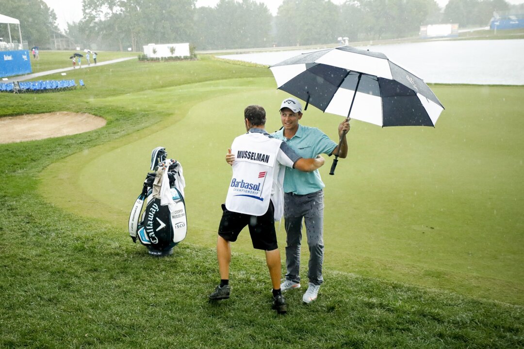 Frustrating weather day for Cooper Musselman and golfers at Barbasol