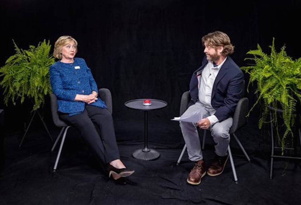 Clinton goes between two ferns, Trump calls for stop and frisk