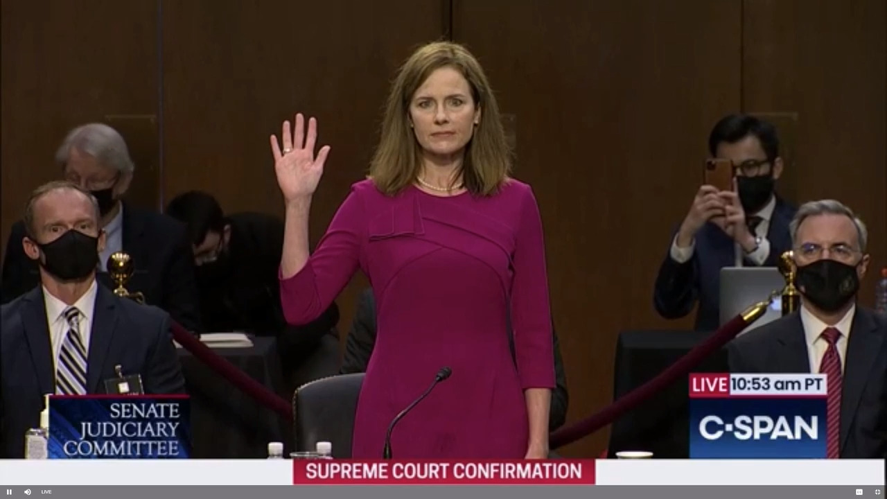 Judge Amy Coney Barrett delivers opening statement in confirmation hearing