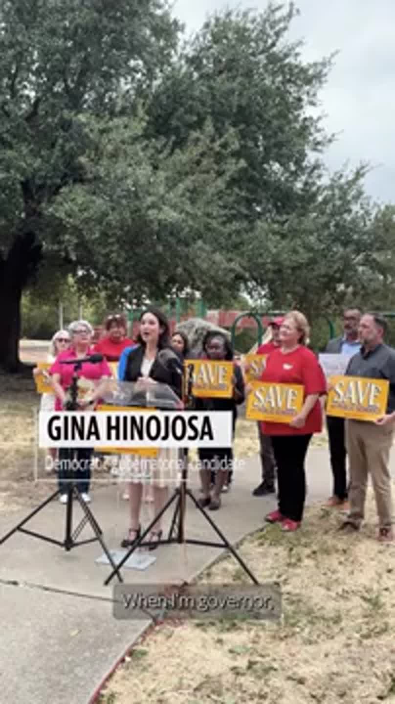 Hinojosa promises to recover TX public schools from Abbott’s tenure as governor