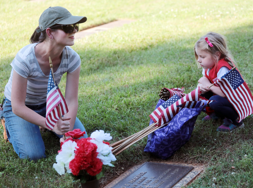 ‘It’s a good thing to do’: Military vets honored at Rock Hill cemetery