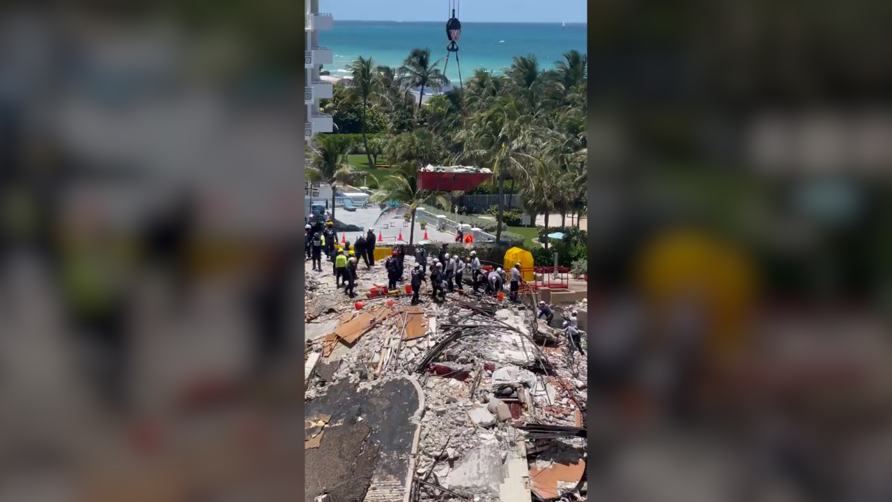 Search continues as death toll From Surfside building collapse rises to ...