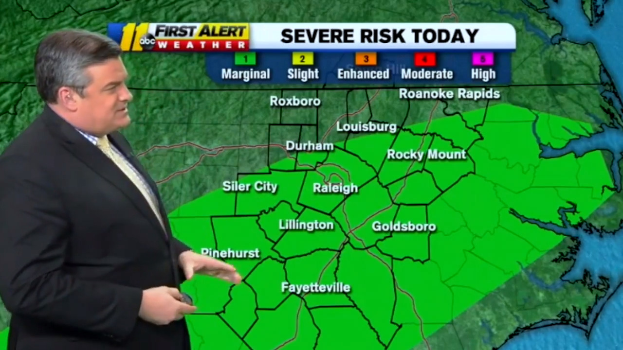 NC under a Category 1 risk for severe weather | Raleigh News & Observer
