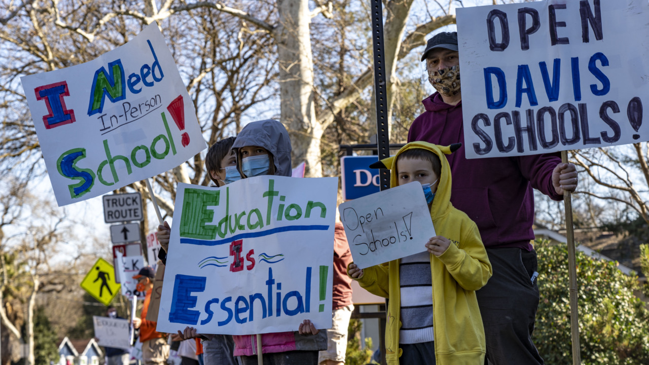 Parents organizing in California to demand school campuses reopen. Will leaders listen?