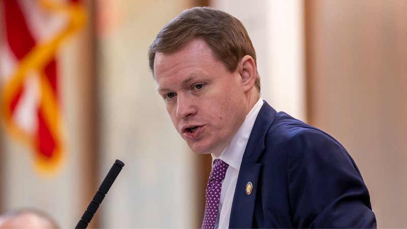 NC GOP House Speaker Destin Hall on status of a budget talks with the Senate