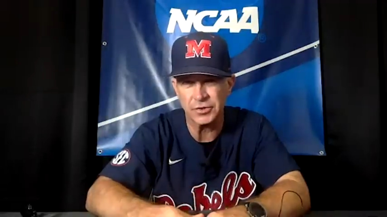 Ole Miss coach Mike Bianco discusses regional win over USM