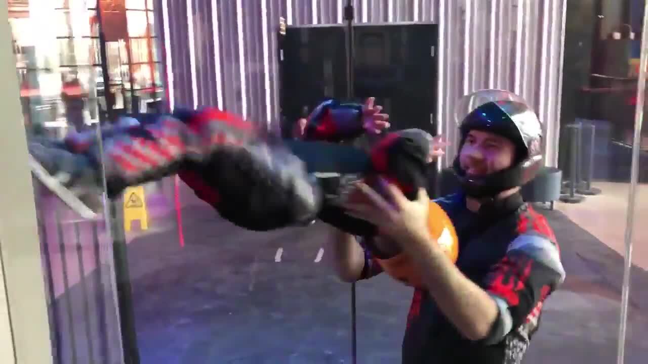Local sports anchor’s 3-year-old son with cerebral palsy learns to ‘fly’