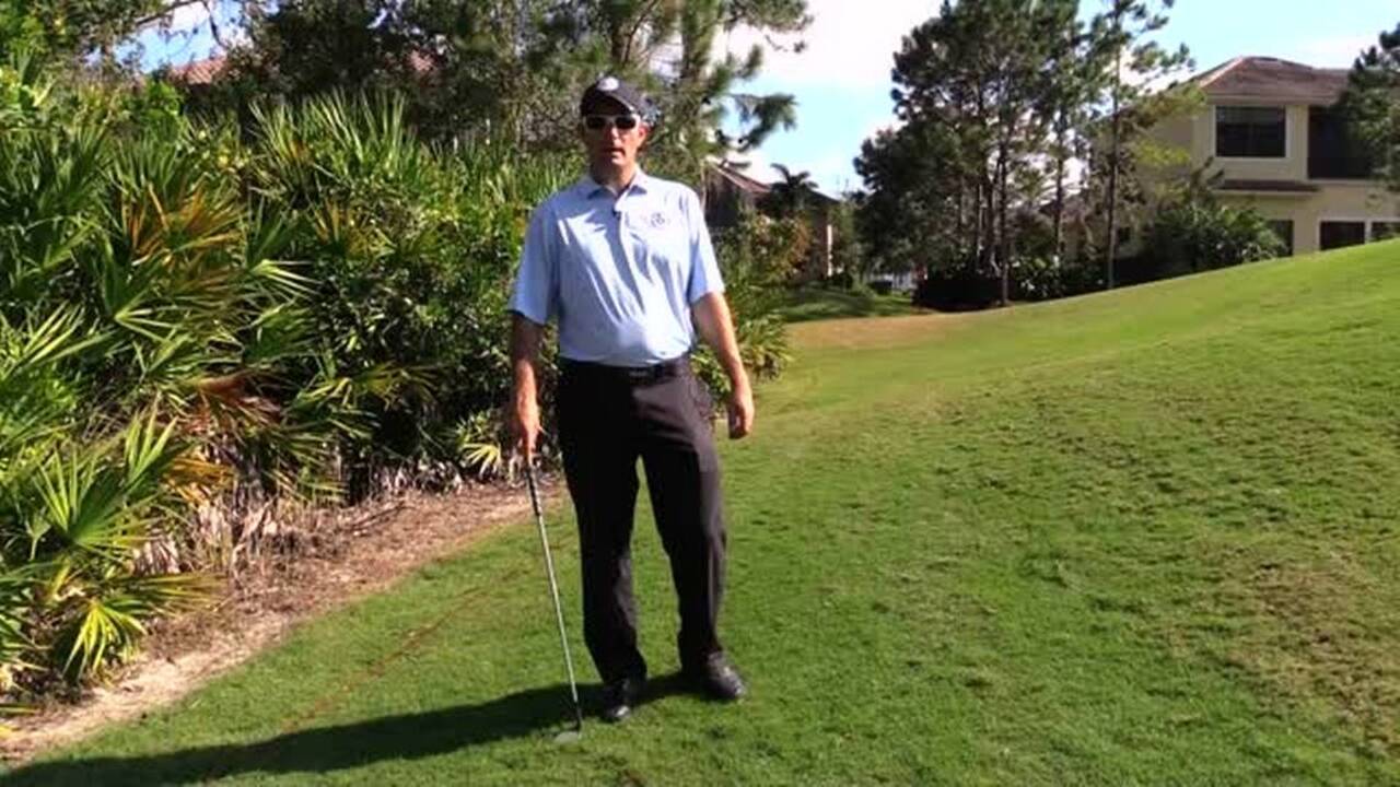 Golf tip: How to hit a flop shot