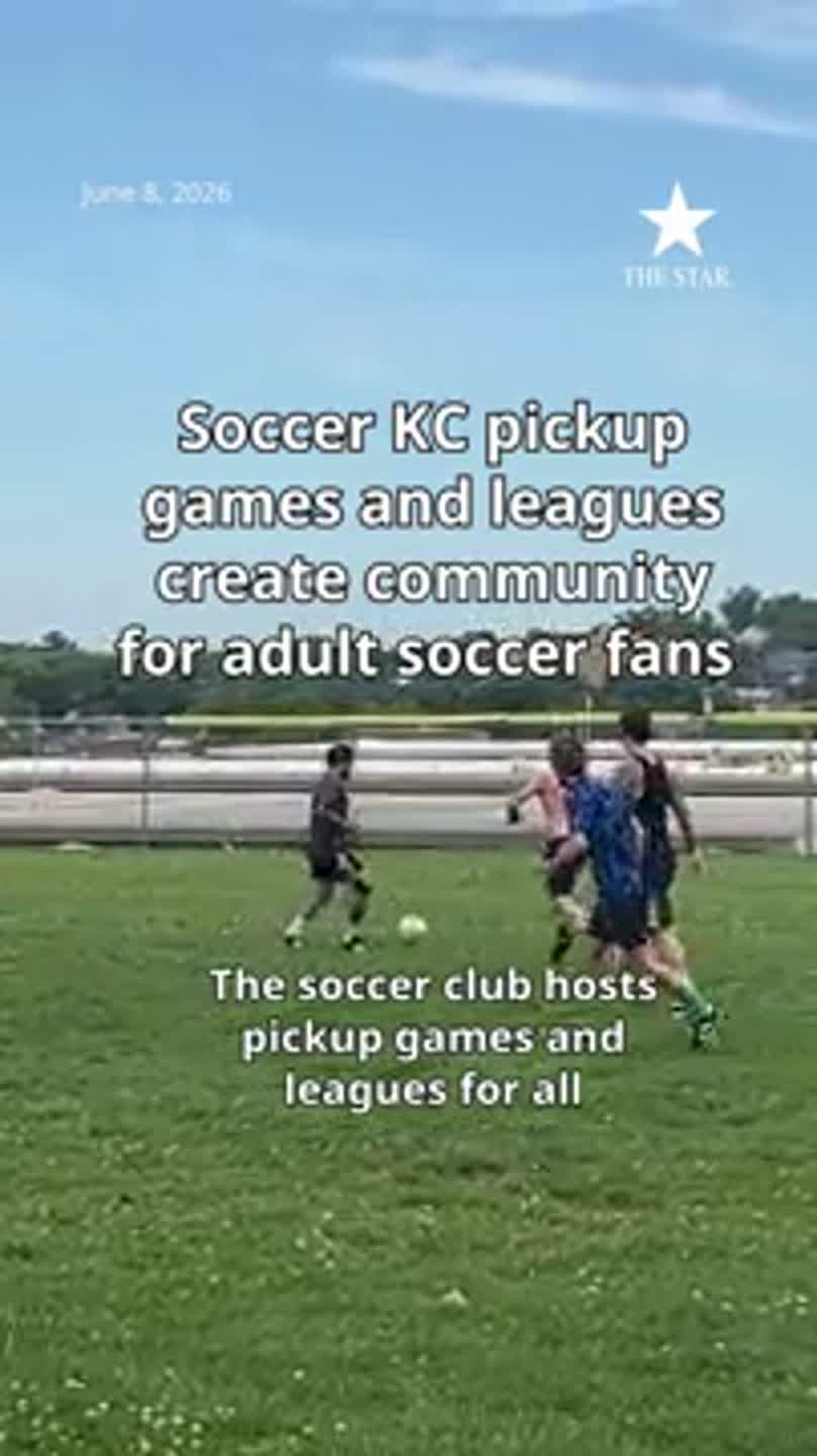 Pickup soccer players in Kansas City love relaxed games