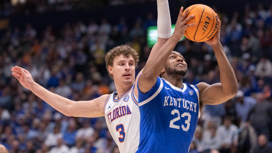 Kentucky's Mo Dioubate describes the physical play of the Florida Gators