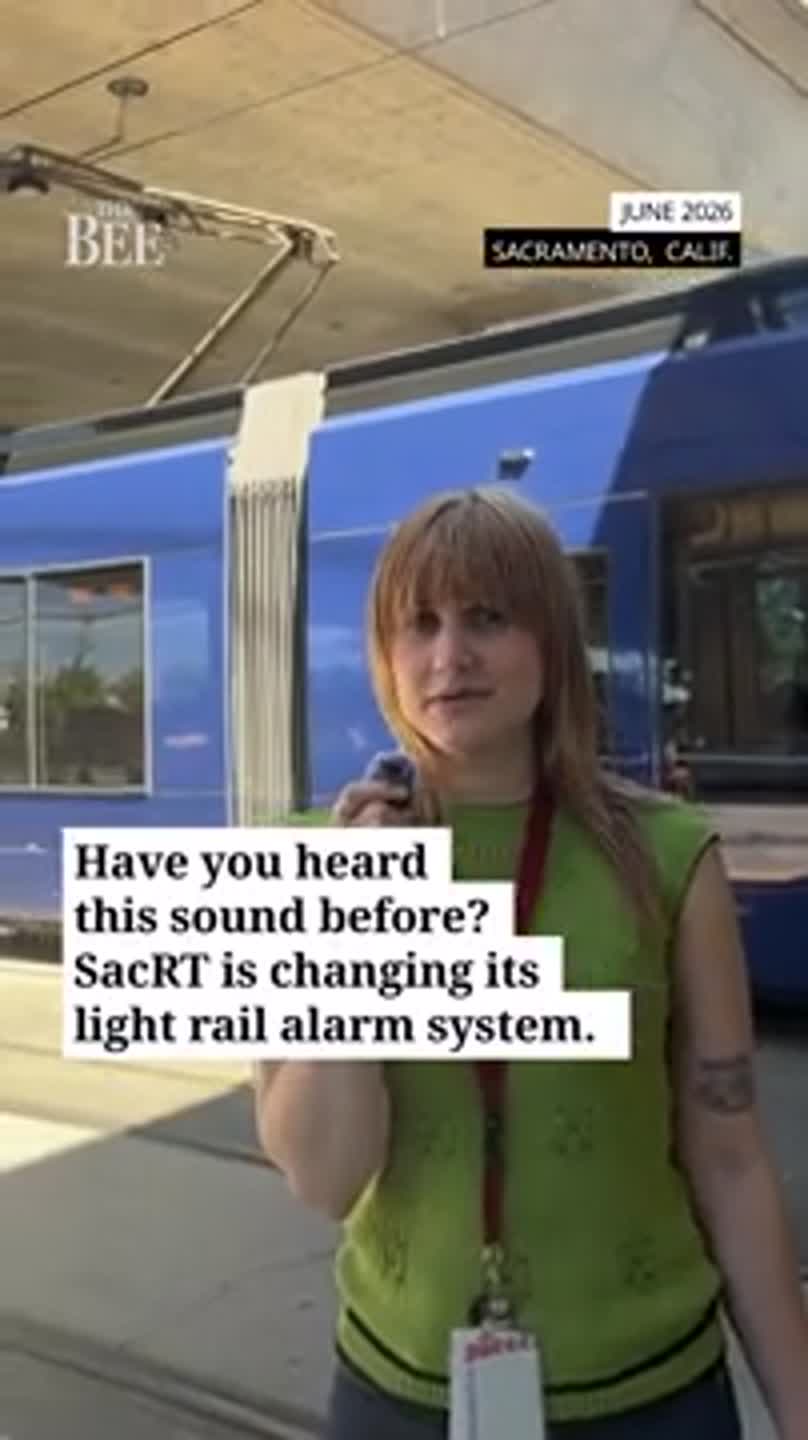 SacRT changed the warning sounds for its trains. Listen to the new system