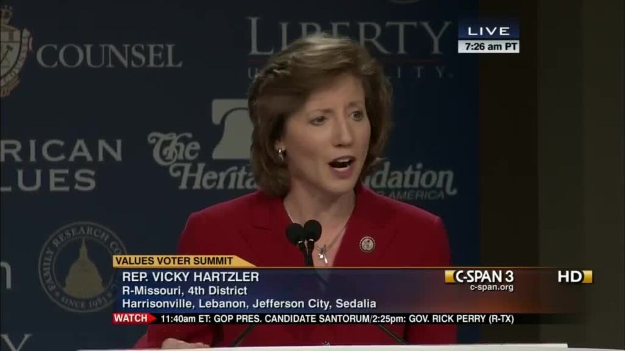 Here’s Missouri U.S. Rep. Vicky Hartzler’s stance on LGBTQ issues