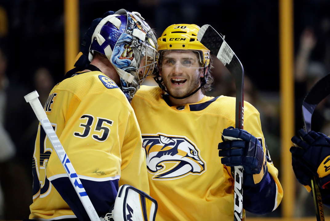 This hockey player was born on Hilton Head - and just scored his first NHL playoff goal