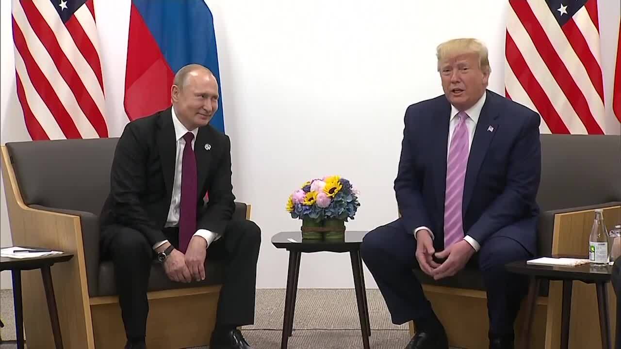 Trump responds to election meddling question with joke to Putin