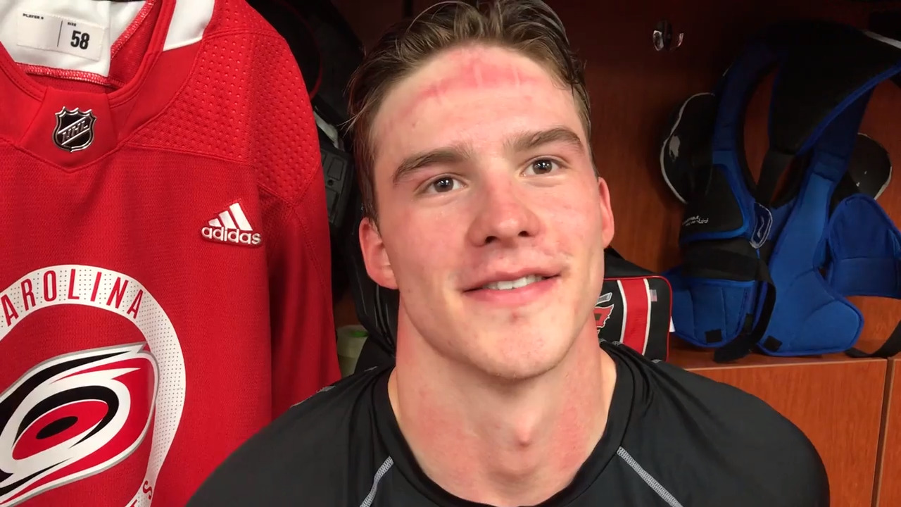 Hurricanes’ Svechnikov comes into camp more confident