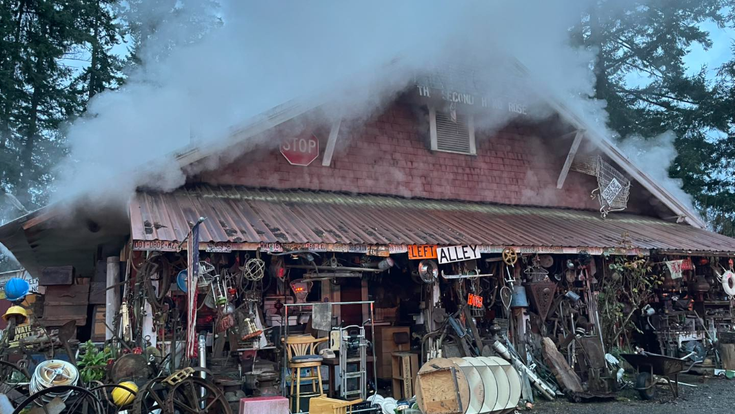 Landmark antique shop condemned after fire, shop owner says