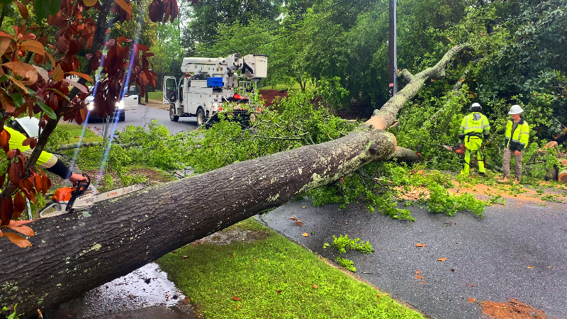 Crews busy handling aftermath of storm’s impact in Chattahoochee Valley
