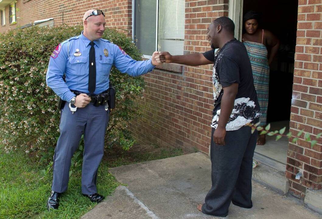 A happy ending for cop and man who attacked him