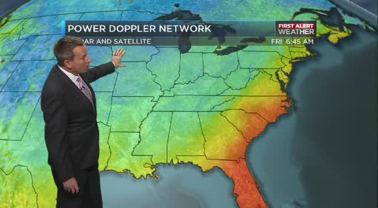 WBTV First Alert Weather forecast for 12.18.15