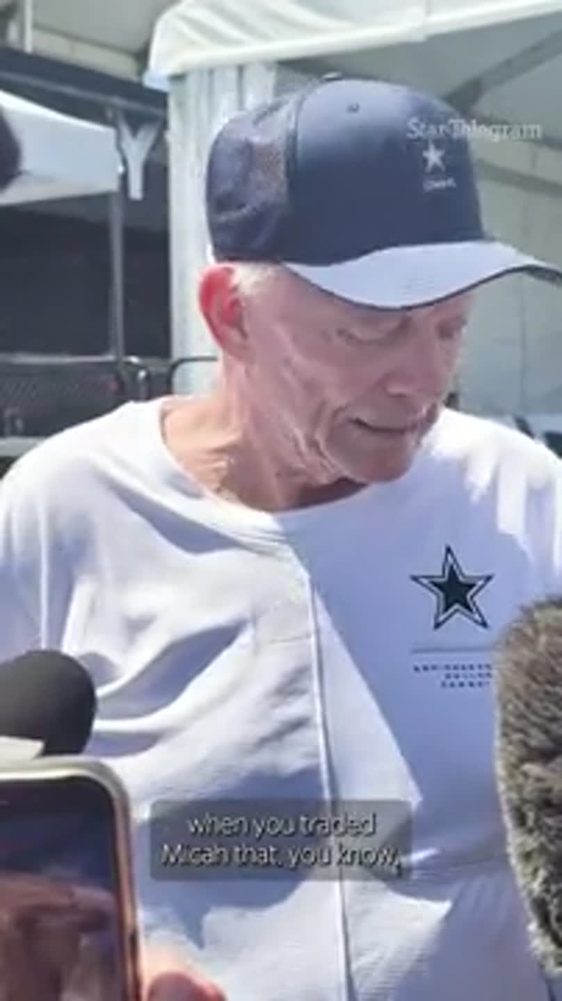 Jerry Jones looks at Micah Parsons trade almost one year later