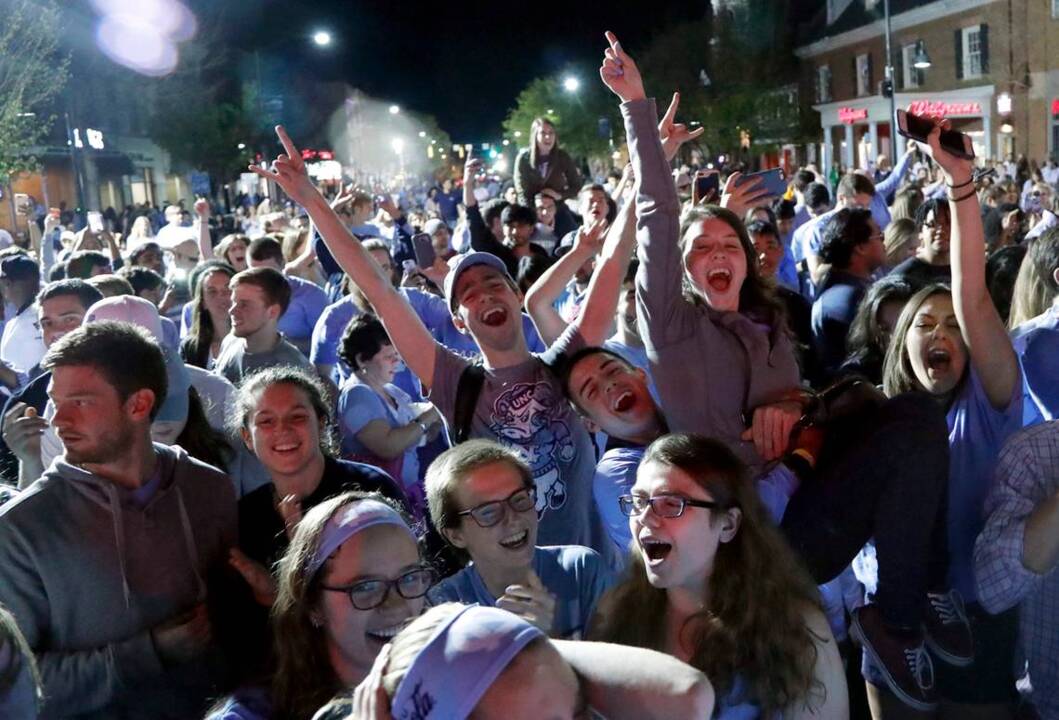 ‘Don’t jinx us’: Chapel Hill street signs will stay put after fans plead with police to help UNC win