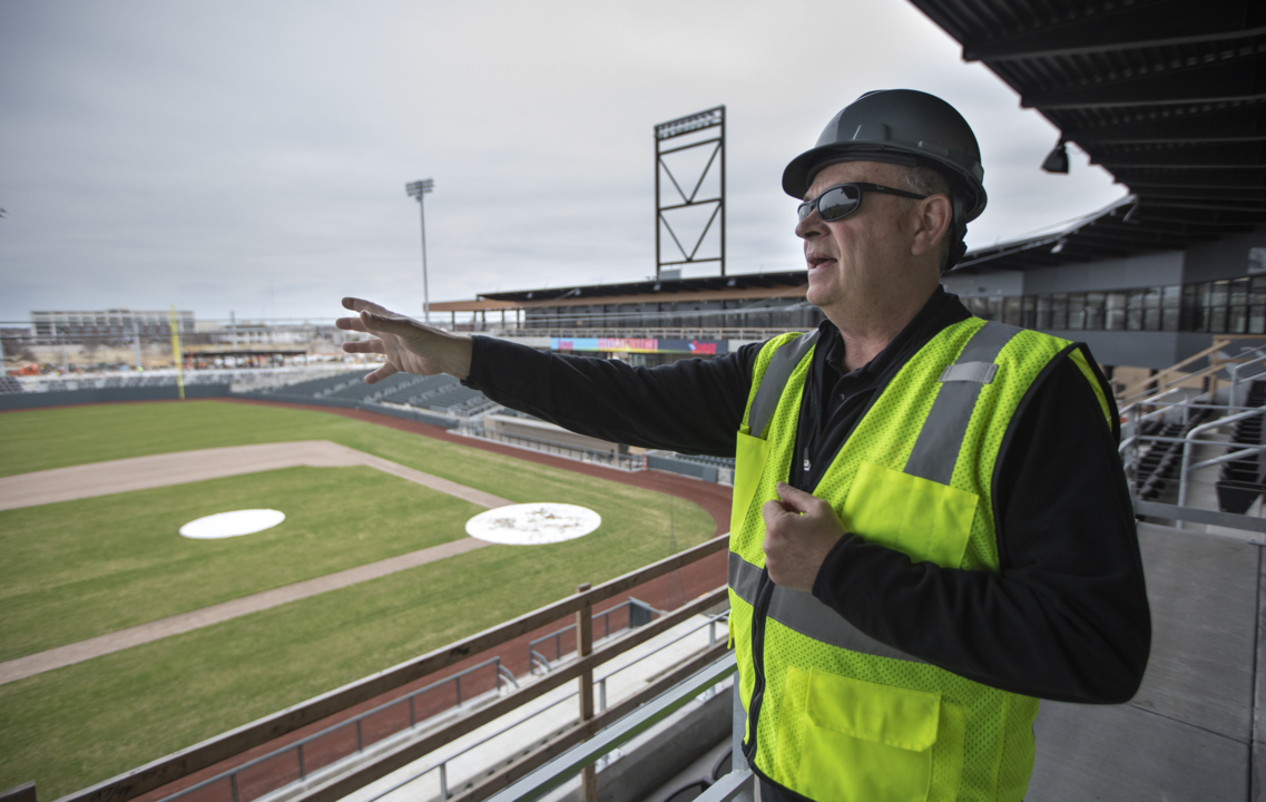 With just over a month to go, Wind Surge ballpark nears completion