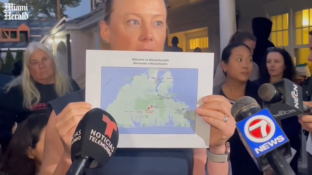 ‘Sadistic lie.’ Venezuelans flown to Martha’s Vineyard search for a way off the island