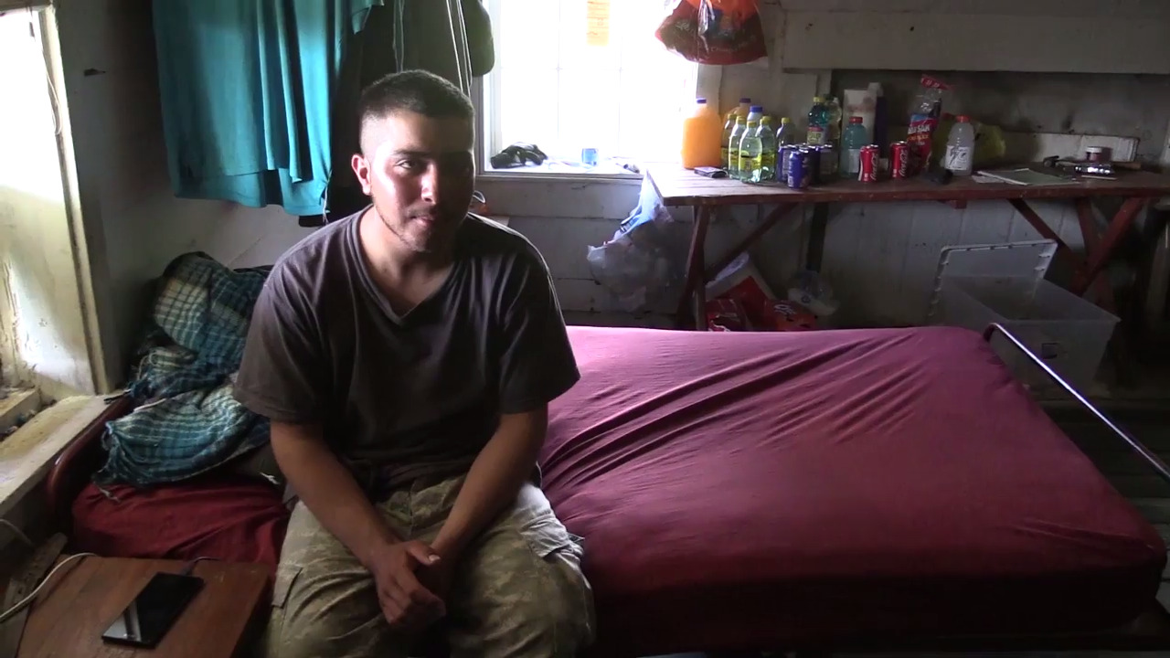 The work is hard, but it’s better than living in poverty, peach worker says