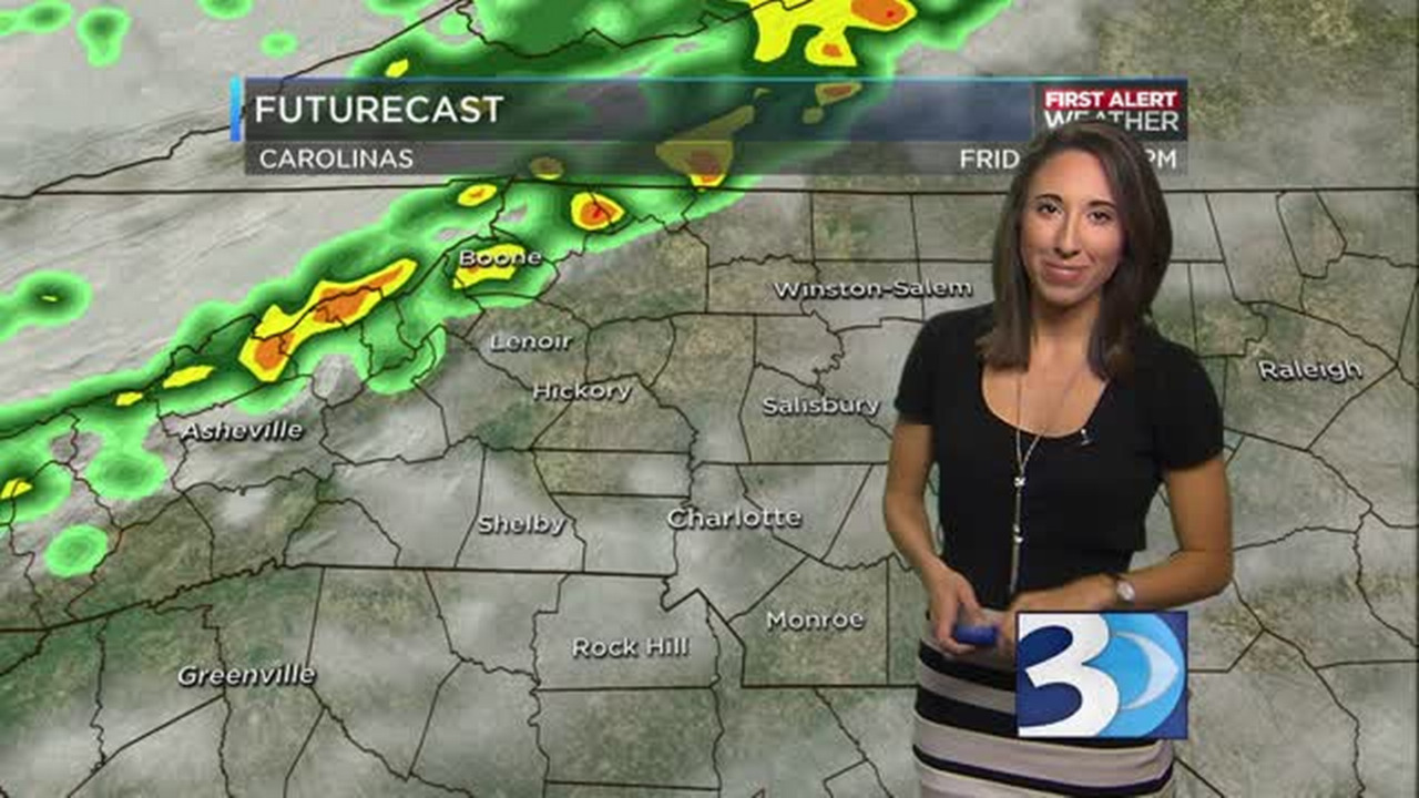 WBTV First Alert weather forecast for 10.09.15
