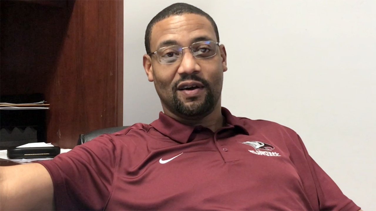 New NCCU football coach Trei Oliver talks first month