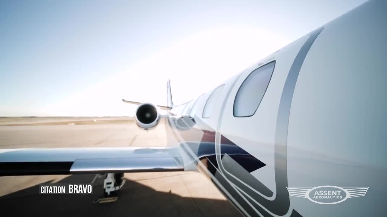 Luxury airplane auction at Fort Worth Spinks Airport
