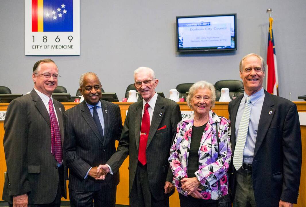 Durham recognizes mayor who helped bridge racial divide