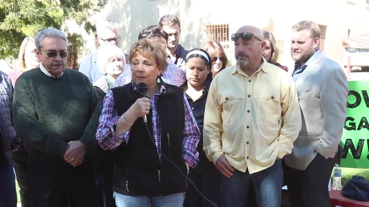 Andrew Holland's parents have no 'vendetta' against the sheriff. They just want change