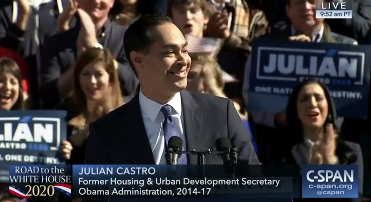 Julian Castro announces presidential bid