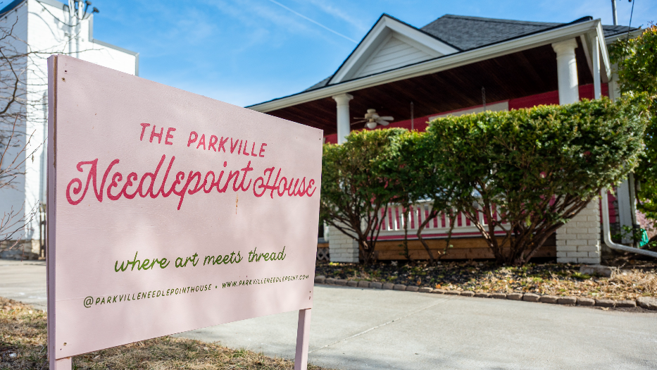 Inside Parkville's new needlepoint shop