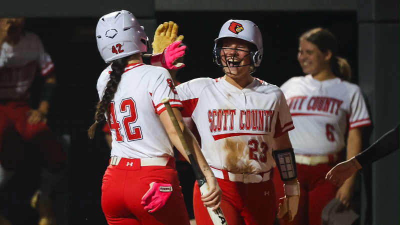 Slideshow: Scott Co. beats Bullitt East in state softball tourney