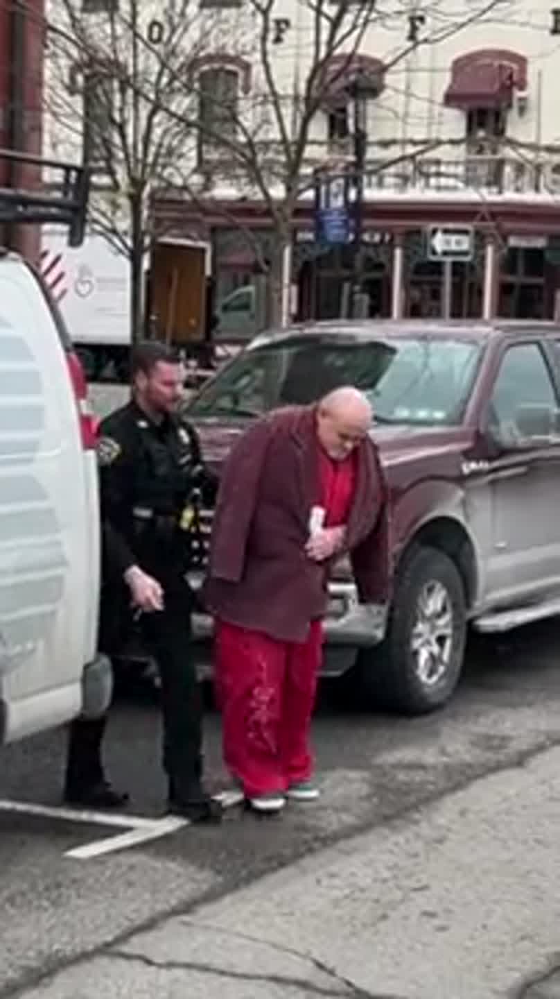 Blair County man leaves courthouse after hearing in Centre County child sex abuse case