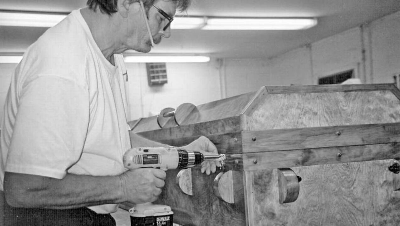 The story behind Billy Graham’s casket and the prison inmates who made it