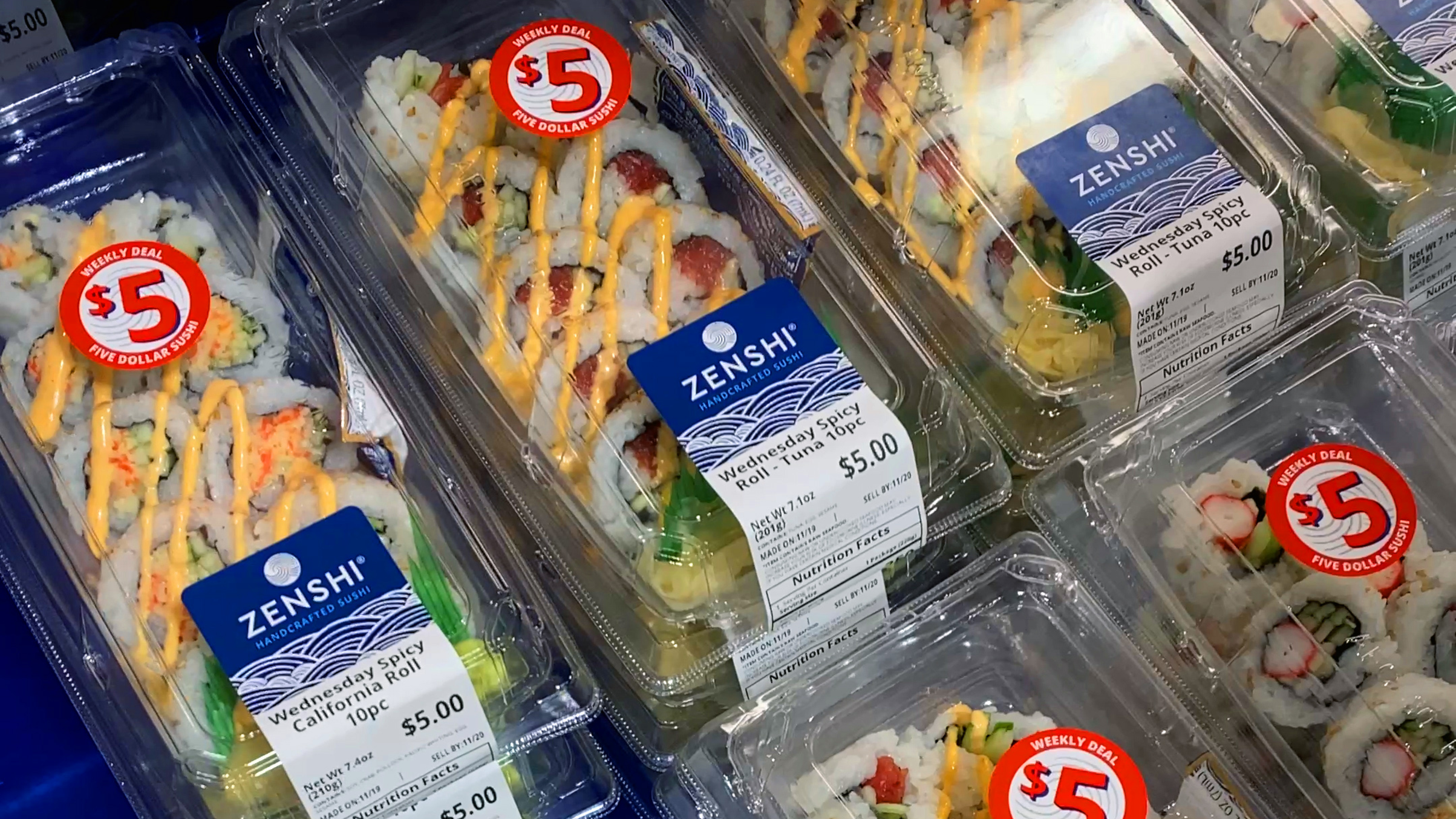 Video: Reporter checks out Wednesday special on sushi rolls in Columbus, GA