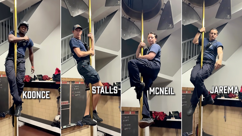 Durham fire station's slo-mo video has the internet on fire